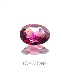 ロードライトガーネット(宝石名ロードライト・ガーネット)ブラジル産 0.77ct 識別済[211113684]6.9x4.9mm前後