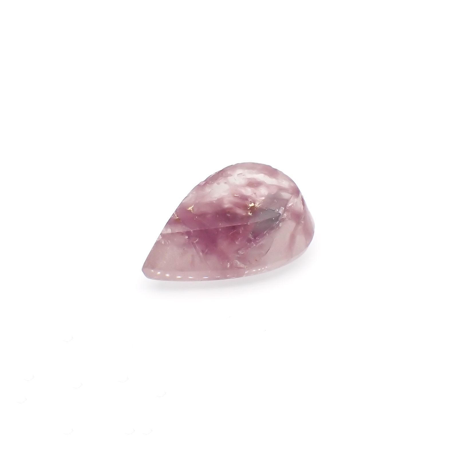 レピドライトインクォーツ ブラジル・ミナスジェライス州産 13.87ct[220917756]20.5x13.9mm前後