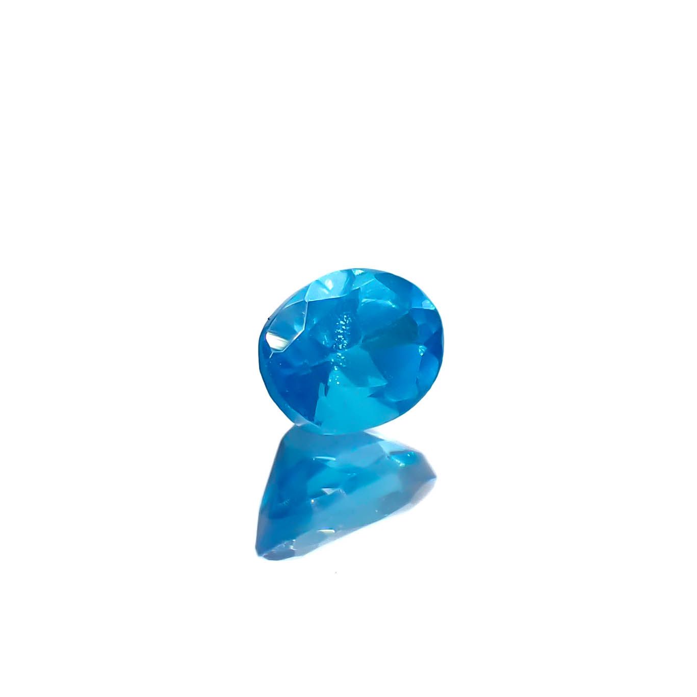 ネオンブルーアパタイト マダガスカル産 0.21ct[240628102]4x3mm前後