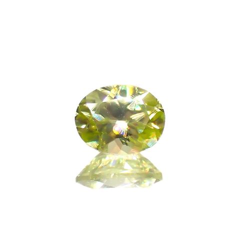 スフェーン(宝石名スフェーン)マダガスカル産 0.38ct 識別済[230220461]5x3.9mm前後