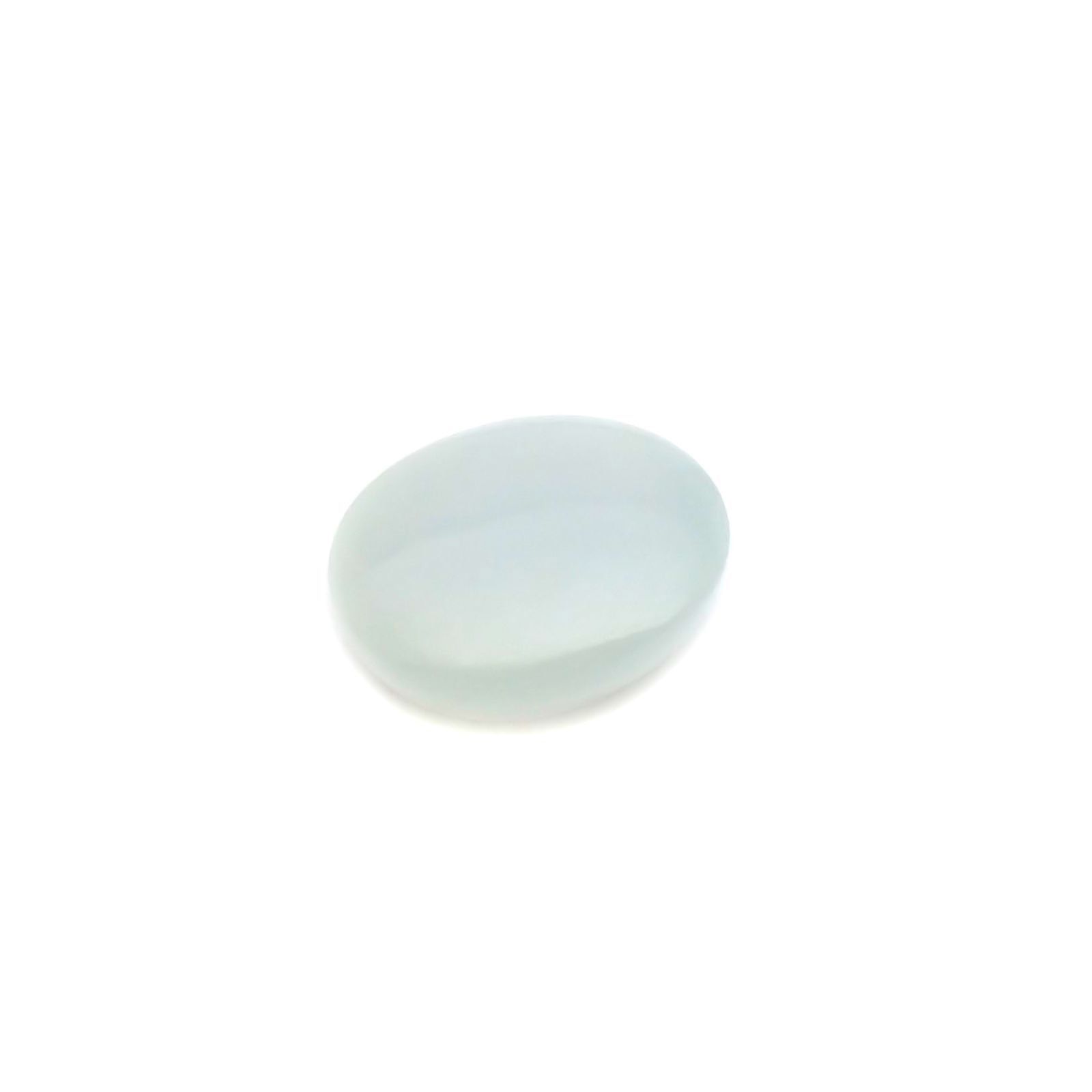 ブルーオパール(宝石名コモンオパール) ペルー産 識別済 1.51ct / 9x7.1mm前後 [21039192]