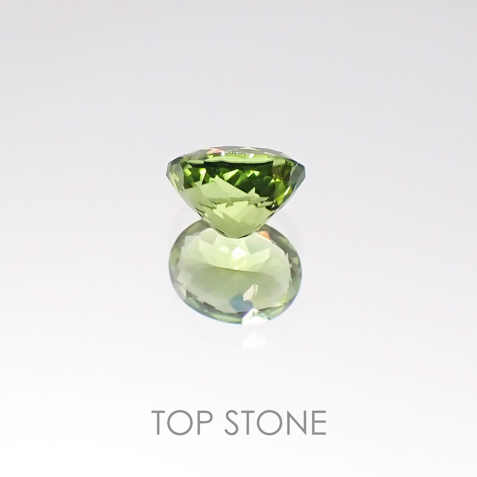 クロムトルマリン タンザニア産 ルース 0.29ct[20096215]4.7×3.6mm前後