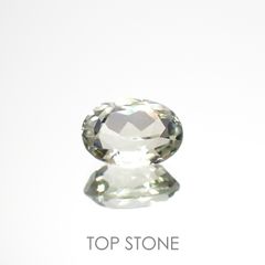 シリマナイト(宝石名シリマナイト)インド産 1.39ct 識別済[221018461]8.1x6mm前後