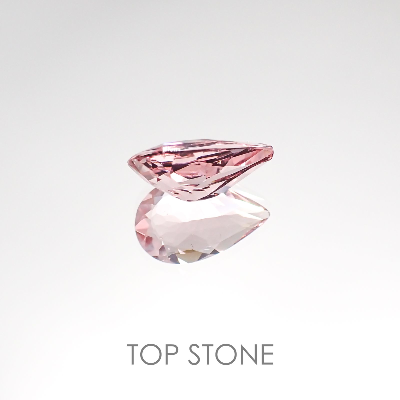 モルガナイト(宝石名モルガナイト) ナイジェリア産 1.66ct 識別済[20127414]11.4×6.9mm前後