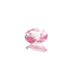 シルキーピンクスピネル タンザニア産 0.50ct [250530336]6x4.1mm前後