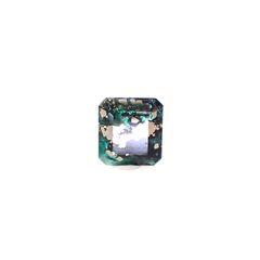 ◇リバーシブル◇パイライトインエメラルド コロンビア産 0.70ct [241229560]6.1x5.5mm前後