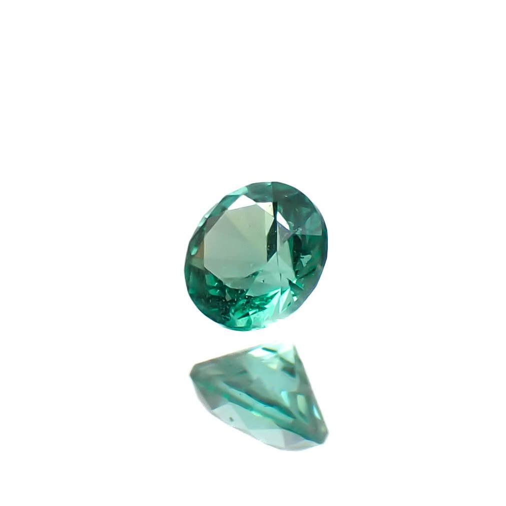 ノンオイルエメラルド ロシア産 0.045ct [250330104]2.3x2.3mm前後