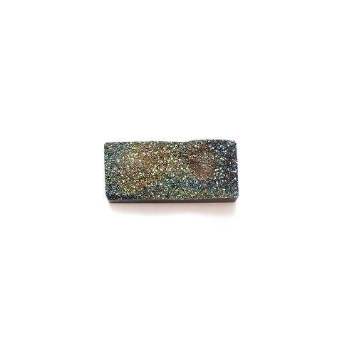 レインボーパイライト 原石 ロシア産 20.69ct[240326434]26.4x12mm前後