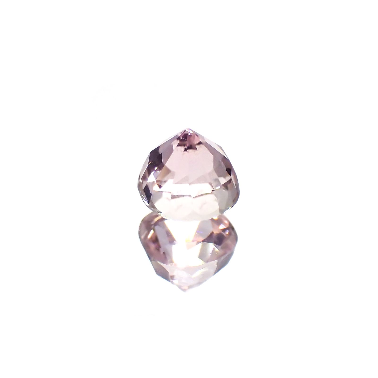 ピンクトルマリン アフガニスタン産 0.78ct [220114103]5.2x5.1mm前後