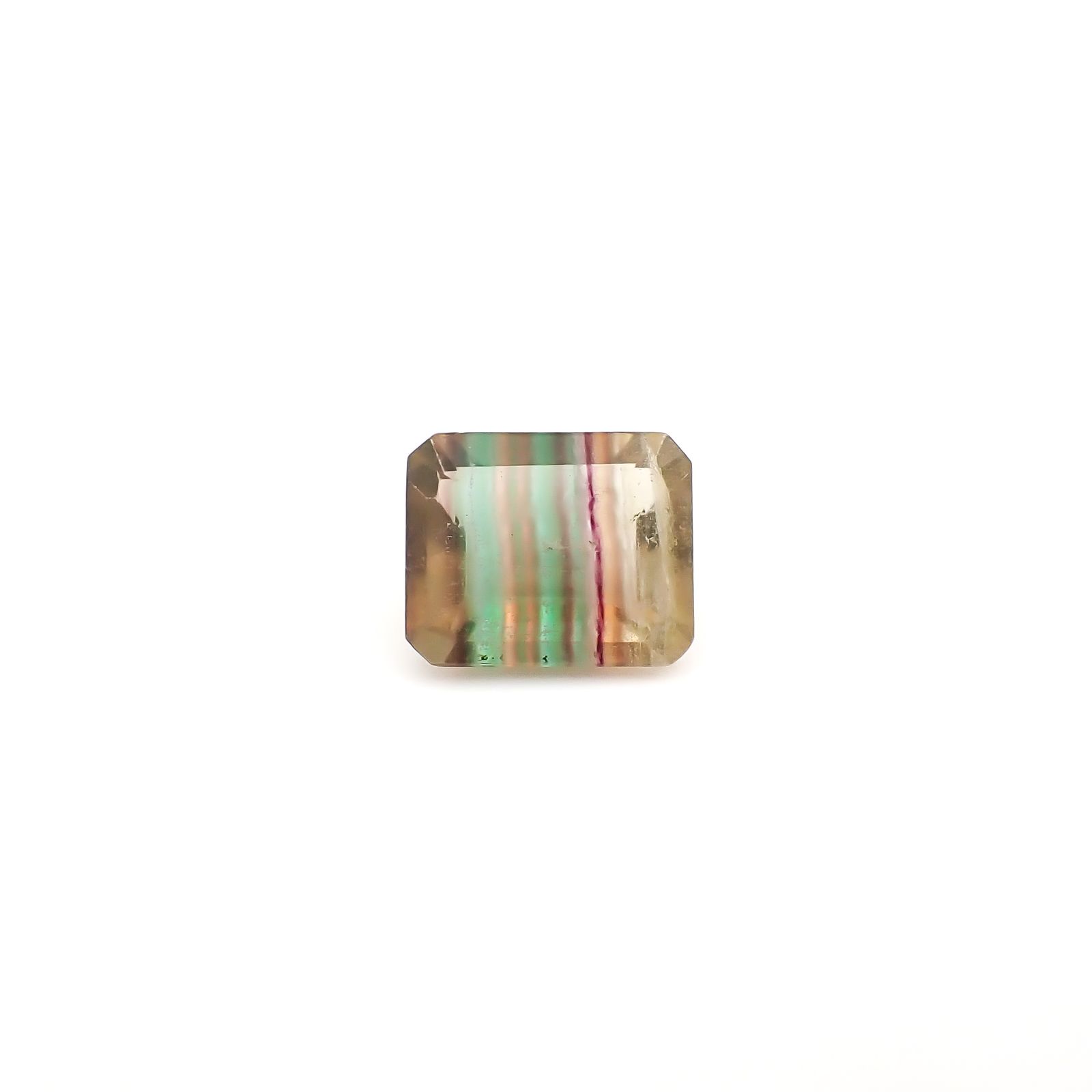パーティカラーフローライト フルオレッセンス ブラジル産 3.41ct / 9.8x8mm前後 [260932778]