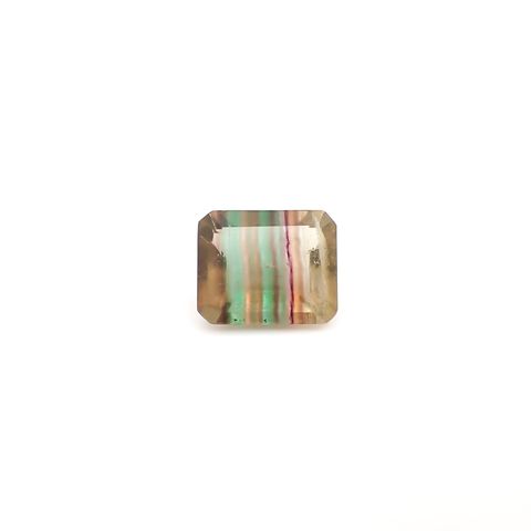 パーティカラーフローライト フルオレッセンス ブラジル産 3.41ct / 9.8x8mm前後 [260932778]