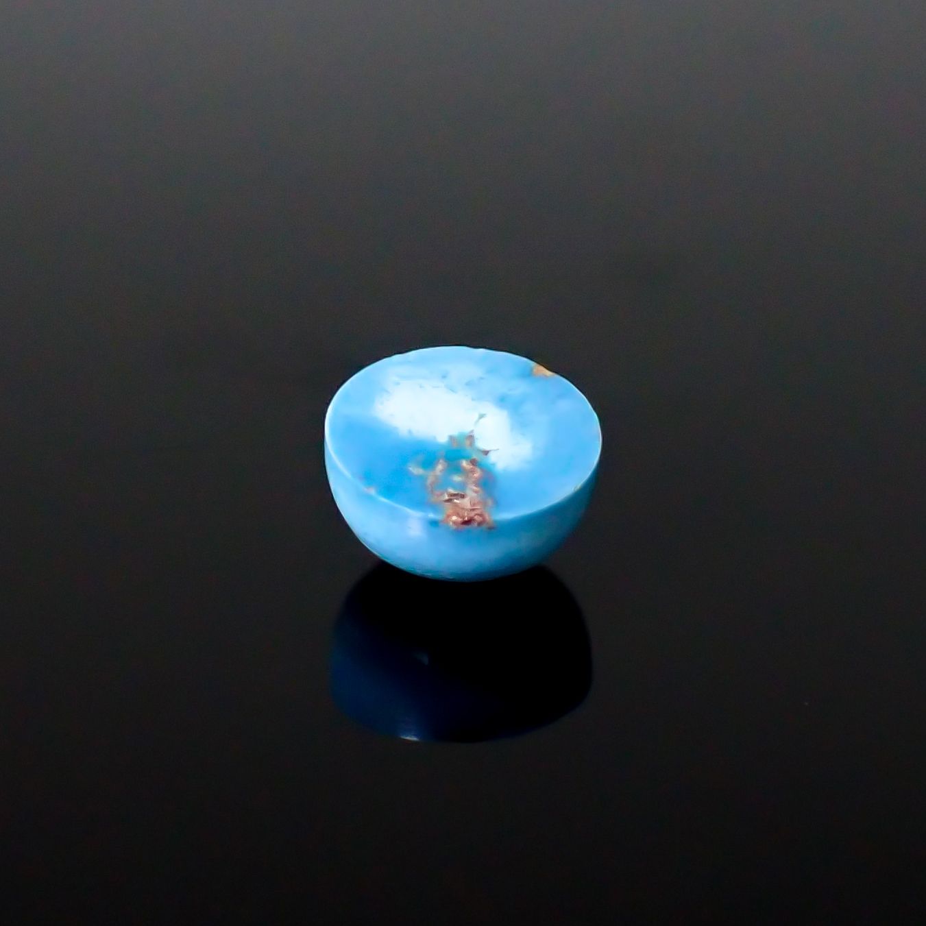 ターコイズ カザフスタン・ゴールデンヒル鉱山産 4.30ct / 10x10mm前後 [260632391]