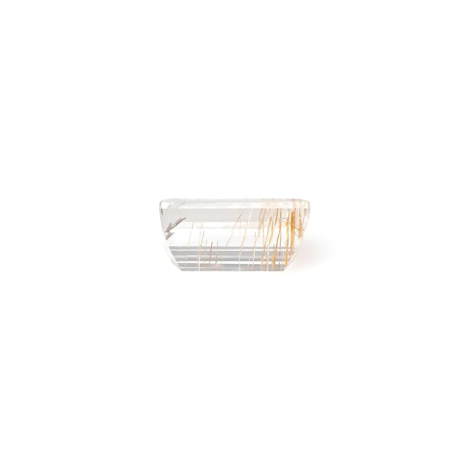 ニードルイントパーズ(チューブイントパーズ) ブラジル・ミナスジェライス州産 13.95ct[240225890]15.8x10.5mm前後