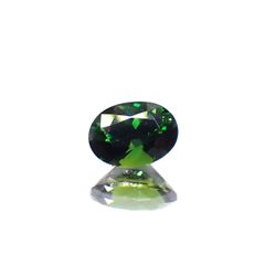 クロムトルマリン(宝石名クロム・トルマリン)タンザニア産 0.39ct 識別済[231023996]5.5x3.9mm前後
