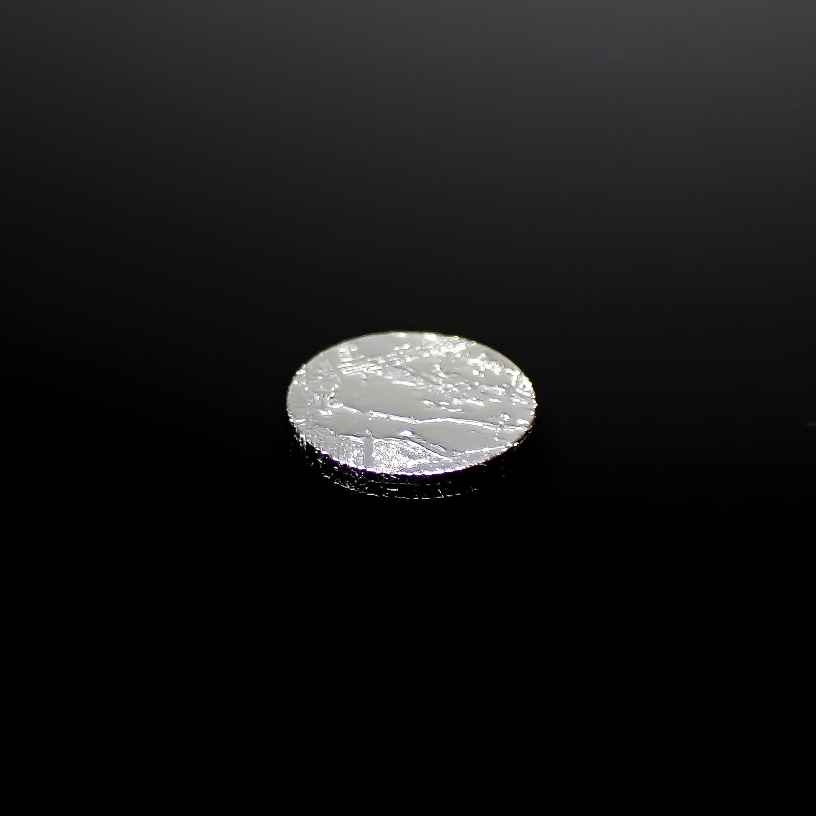 アルタイ隕石 発見地:中国 1.62ct[240125579]9.9x9.9mm前後