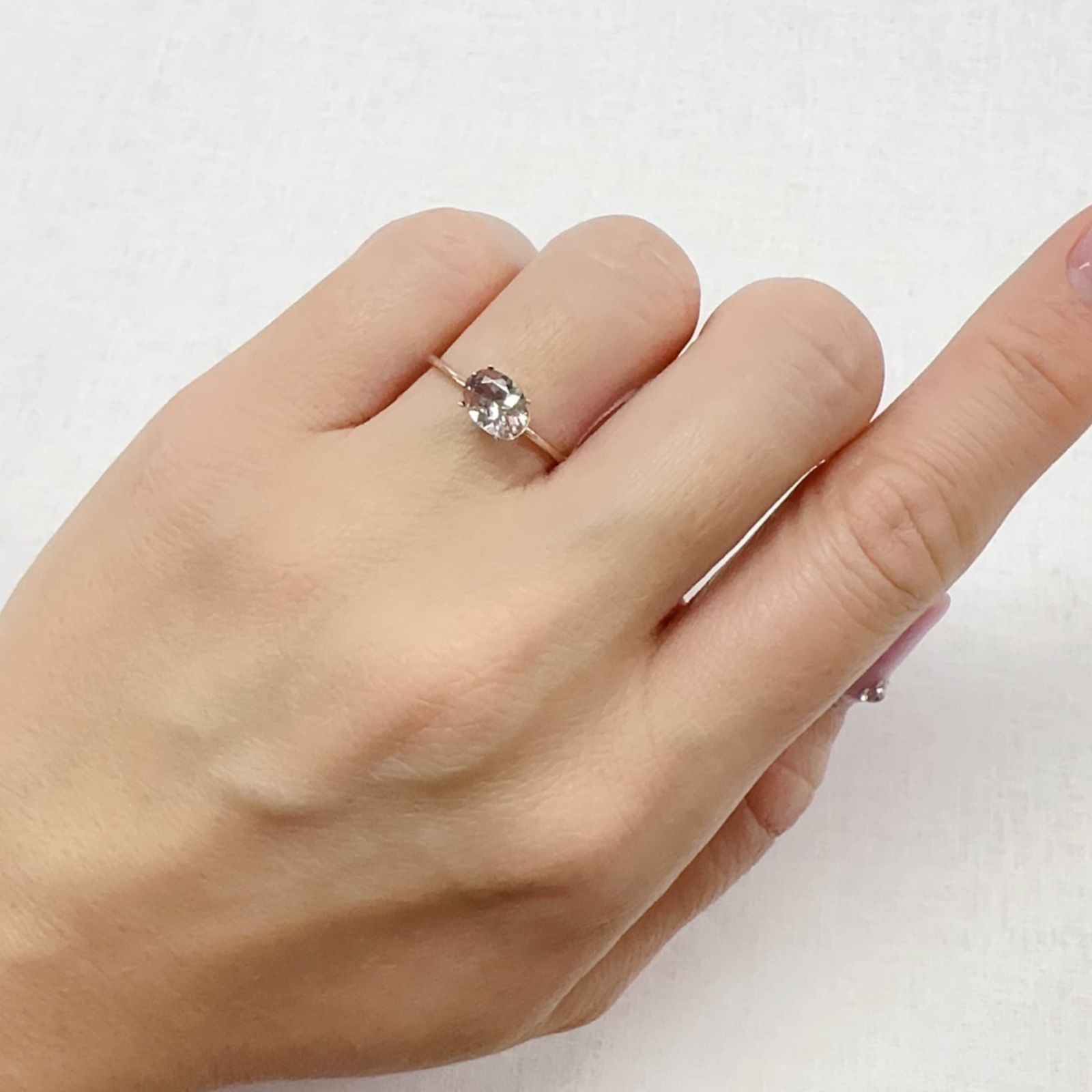 バイカラートルマリン コンゴ産 0.87ct[231224493]7.3x5.1mm前後
