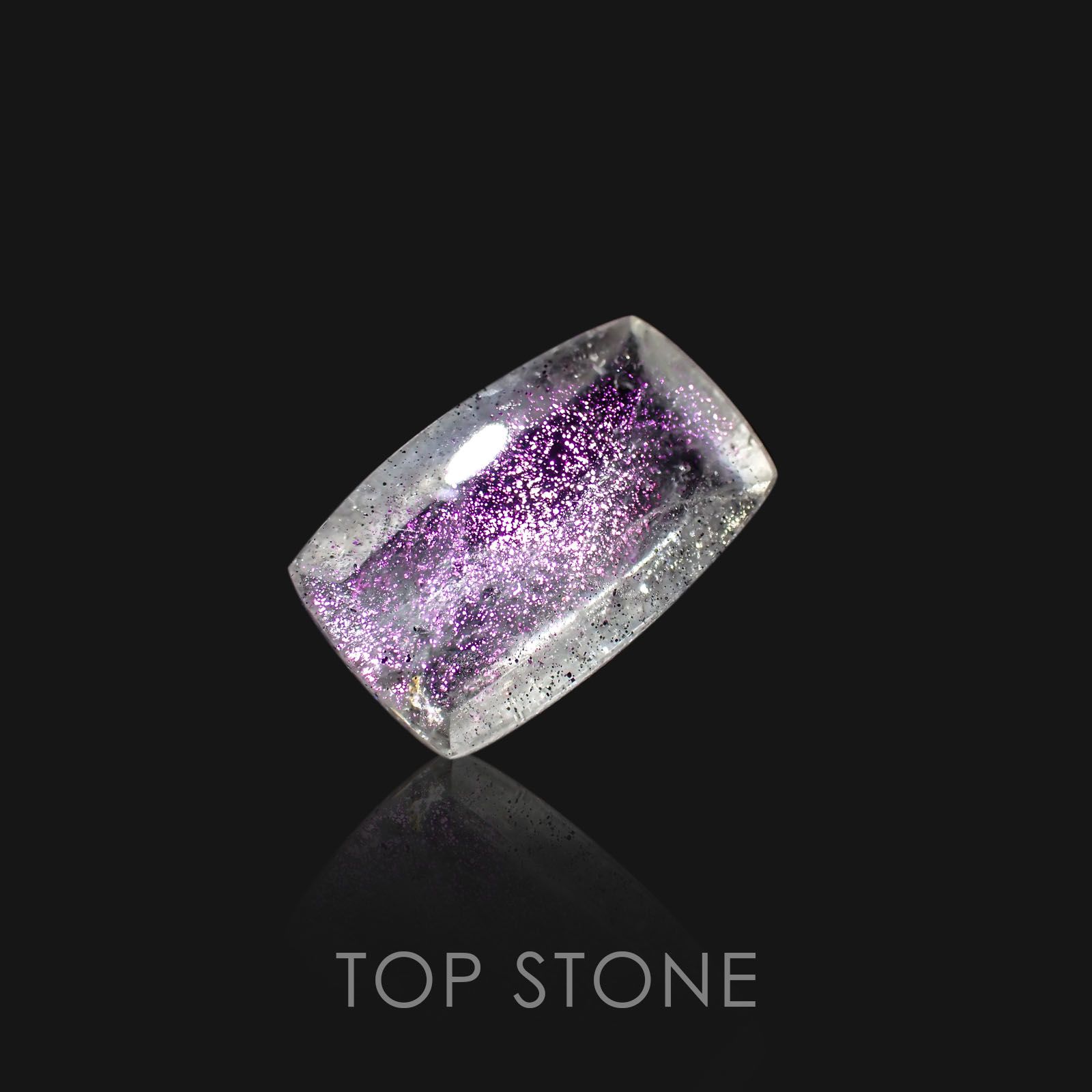 ティンカーベルクォーツ ブラジル産 ルース 9.04ct[21018108]17.4×10.8mm前後