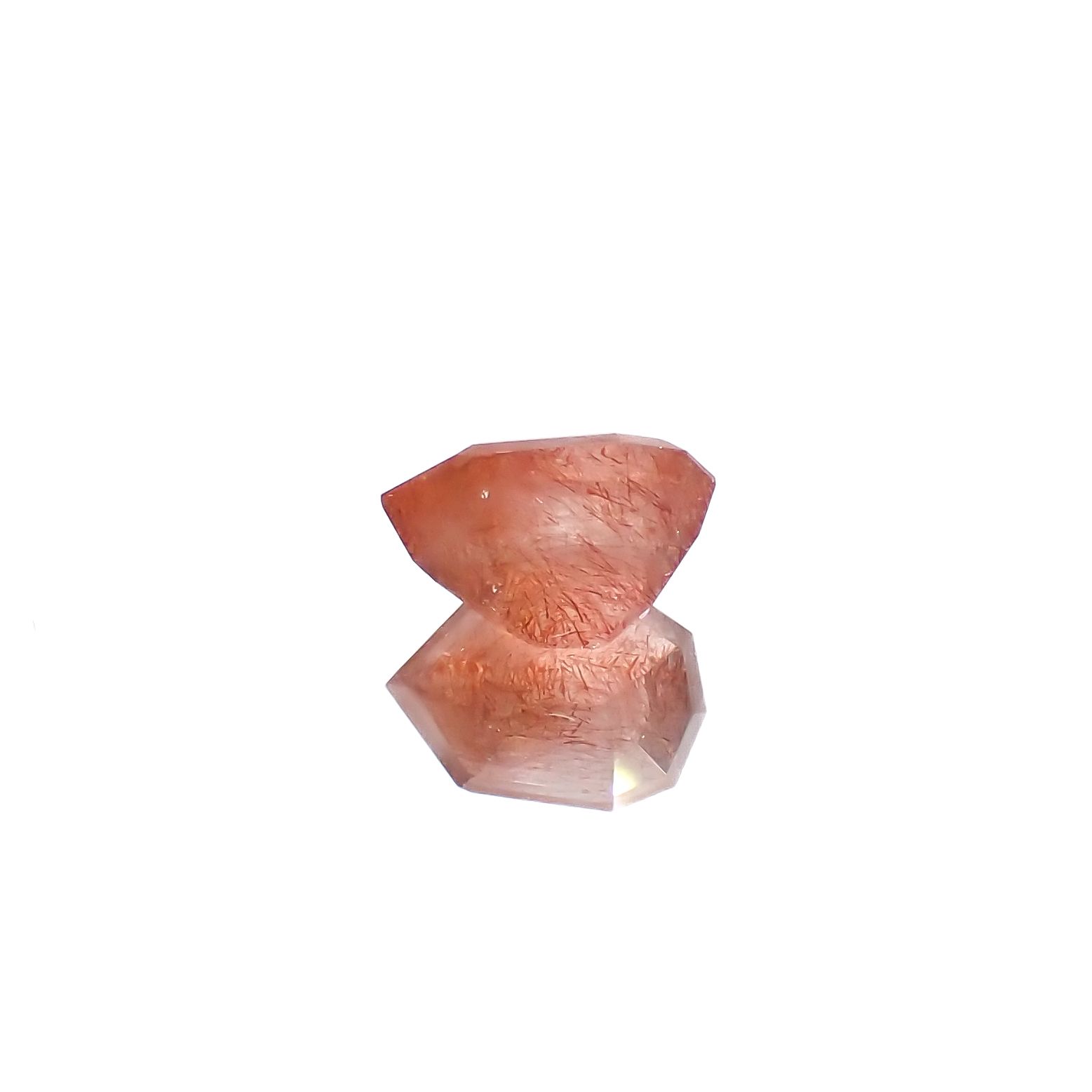 ◇カスタムカット◇ストロベリークォーツ カザフスタン産 1.43ct[240125491]8.6x6mm前後