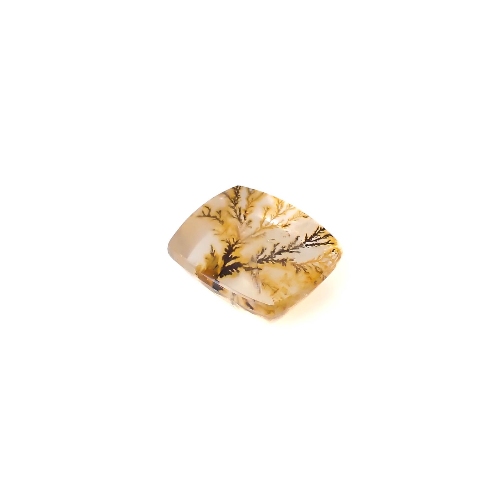 デンドリチッククォーツ ブラジル産 3.92ct [250330088]11x9.2mm前後