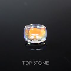 レインボームーンストーン(アンデシンラブラドライト) マダガスカル産 ルース 0.74ct[210410565]6.2×5.2mm前後