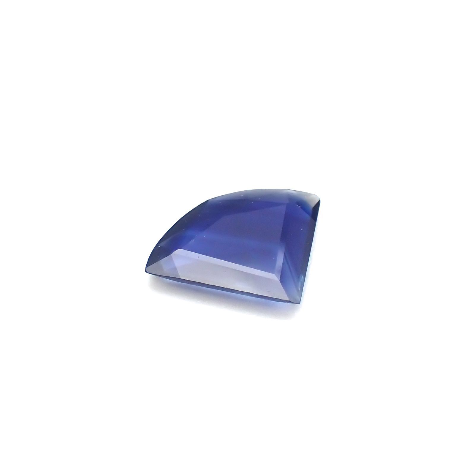 ◇カスタムカット◇サファイア(宝石名サファイア) マダガスカル産 1.11ct 識別済[210913196]8.1×7.5mm前後