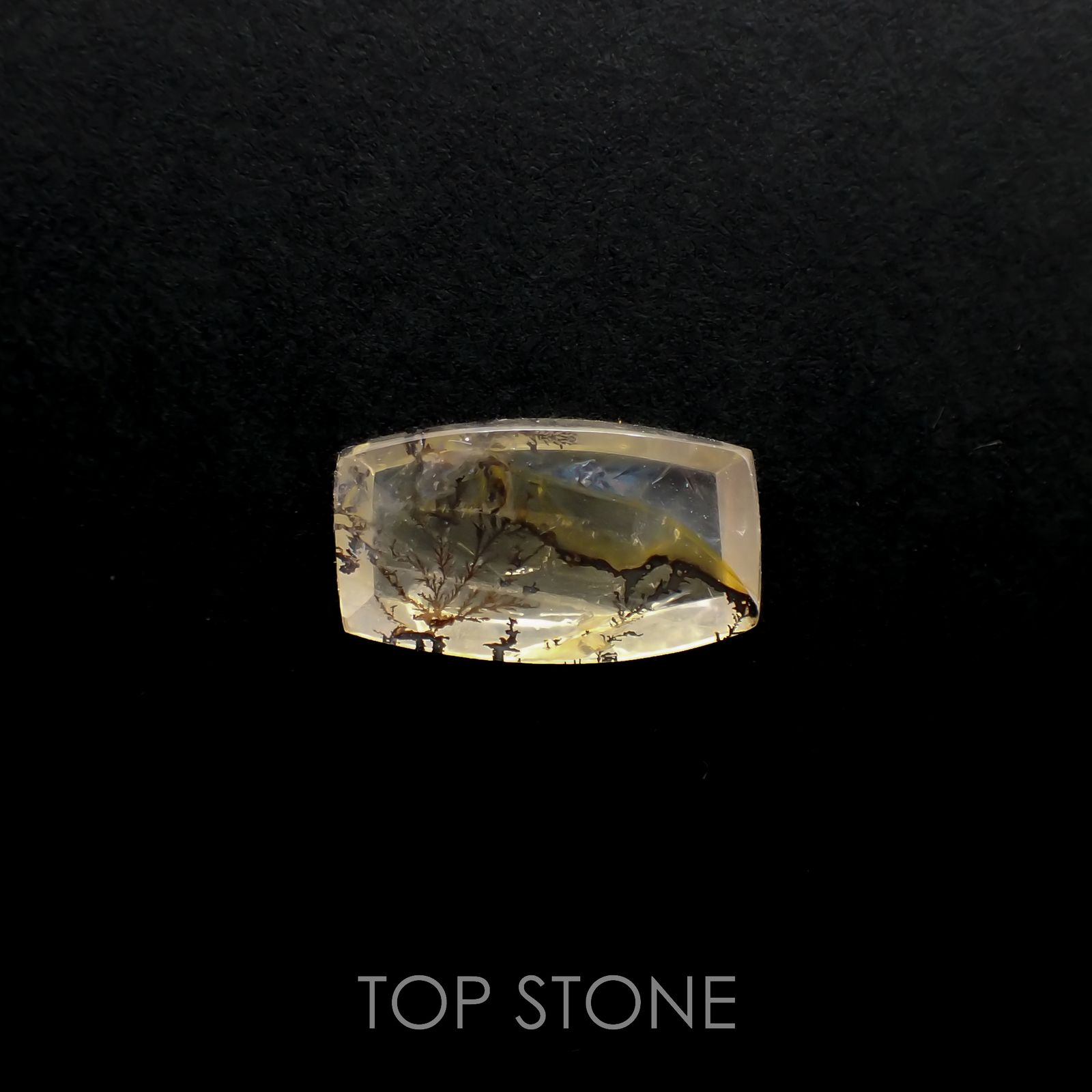 デンドリチッククォーツ ブラジル産 4.03ct[220616707]14.5x8.4mm前後