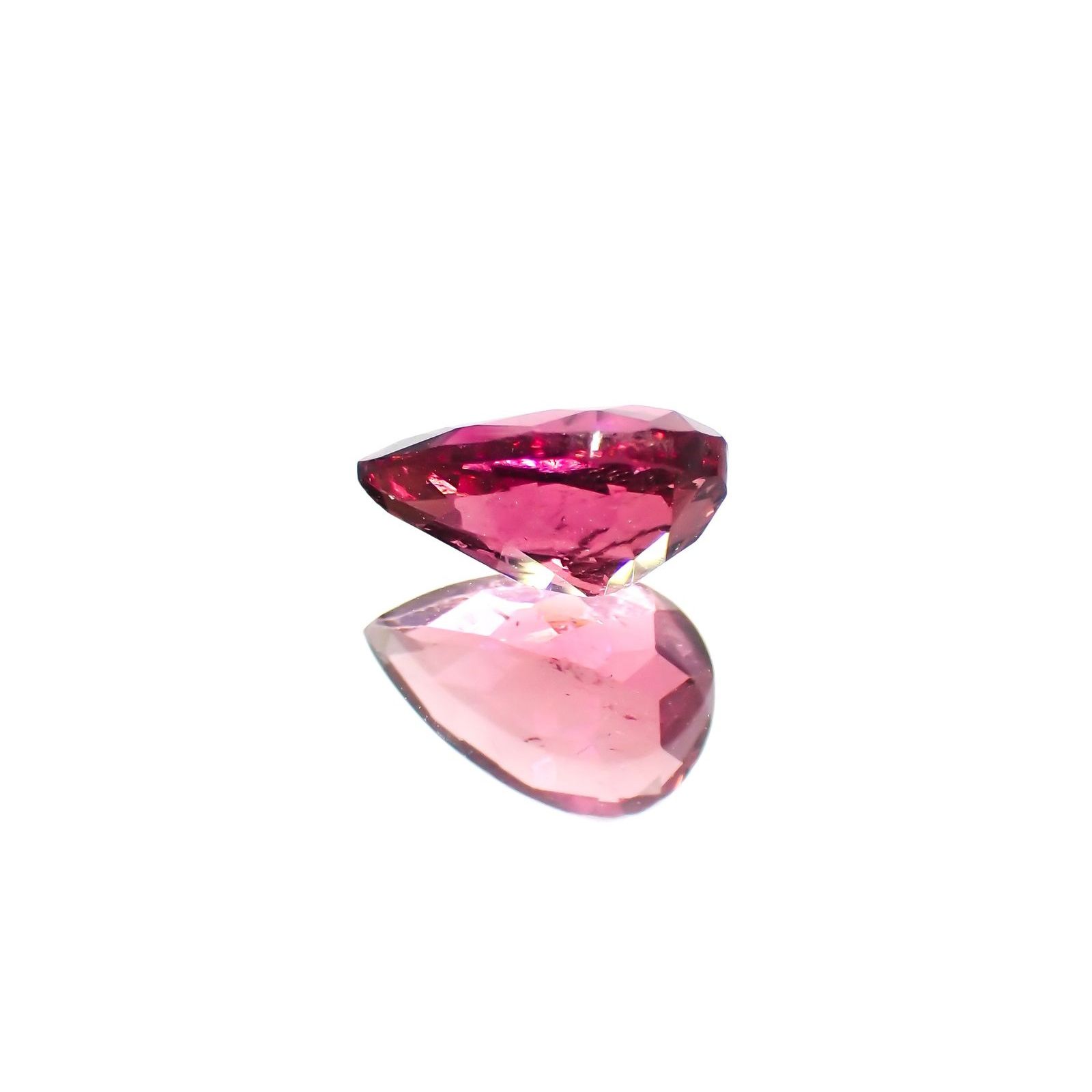 パープルトルマリン(宝石名パープル・トルマリン) ブラジル産 識別済 1.41ct / 9x6.1mm前後 [260313576]