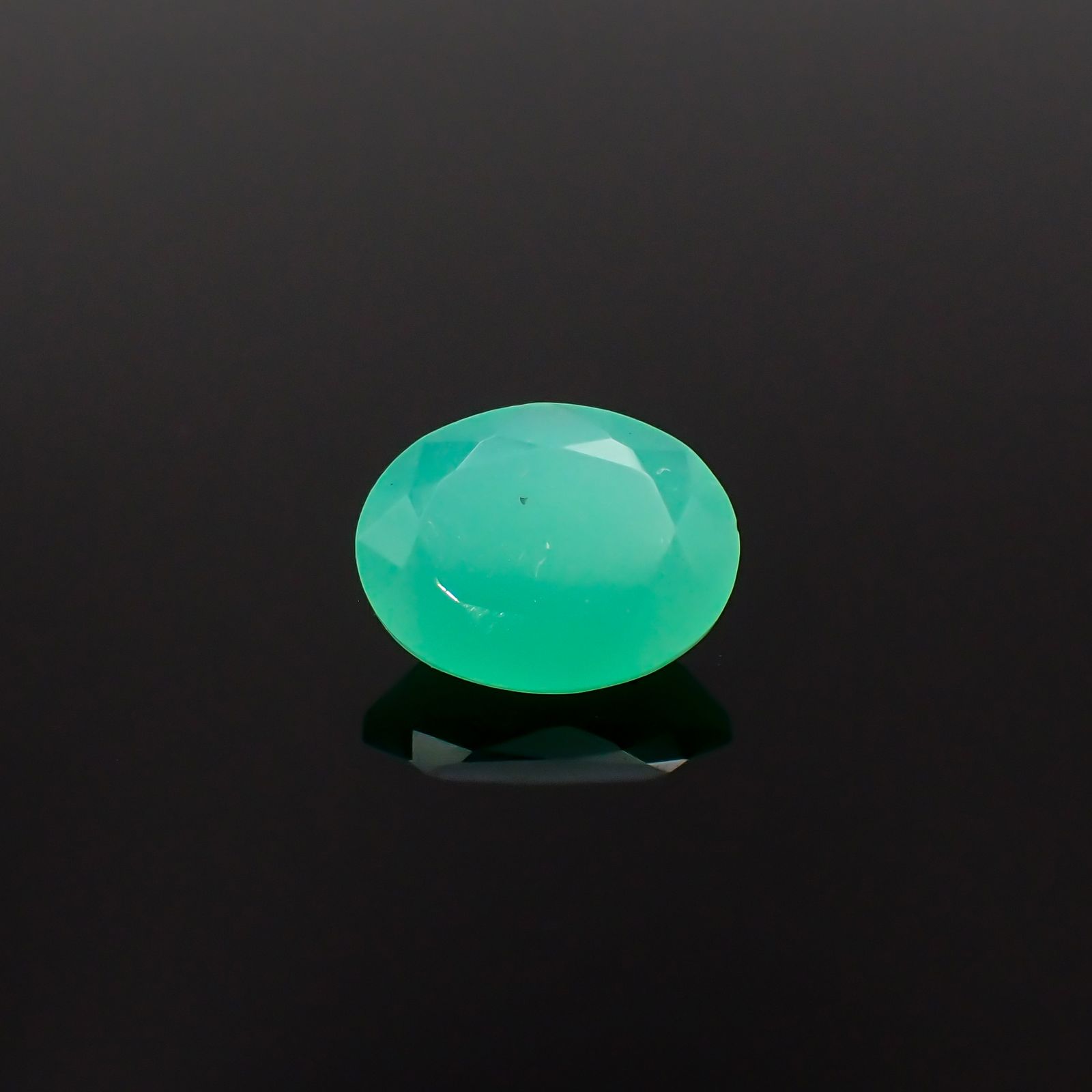 グリーンオパール 南アフリカ産 1.22ct[230522115]9x7.1mm前後