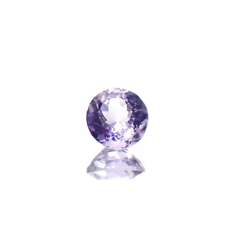 マリアライト(宝石名パープル・スキャポライト)スリランカ産 0.34ct 識別済[240326979]4.5x4.4mm前後