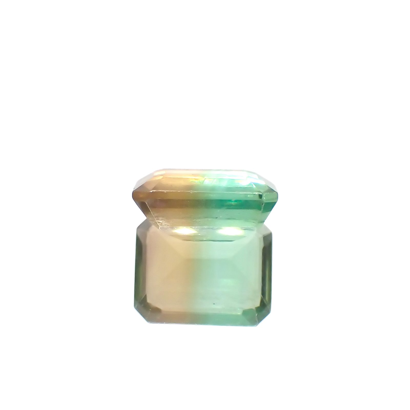 バイカラーフローライト フルオレッセンス ブラジル産 4.69ct[230722977]10.9x8.9mm前後