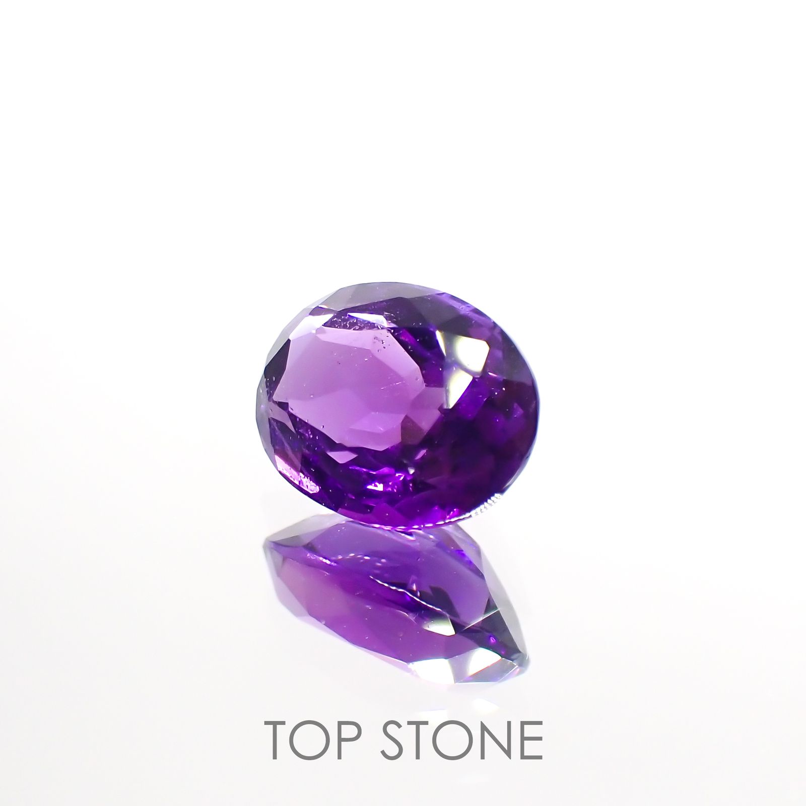 カラーシフトアメジスト(宝石名アメシスト)ブラジル/ウルグアイ産 1.32ct 識別済[220113980]8.1x6.3mm前後