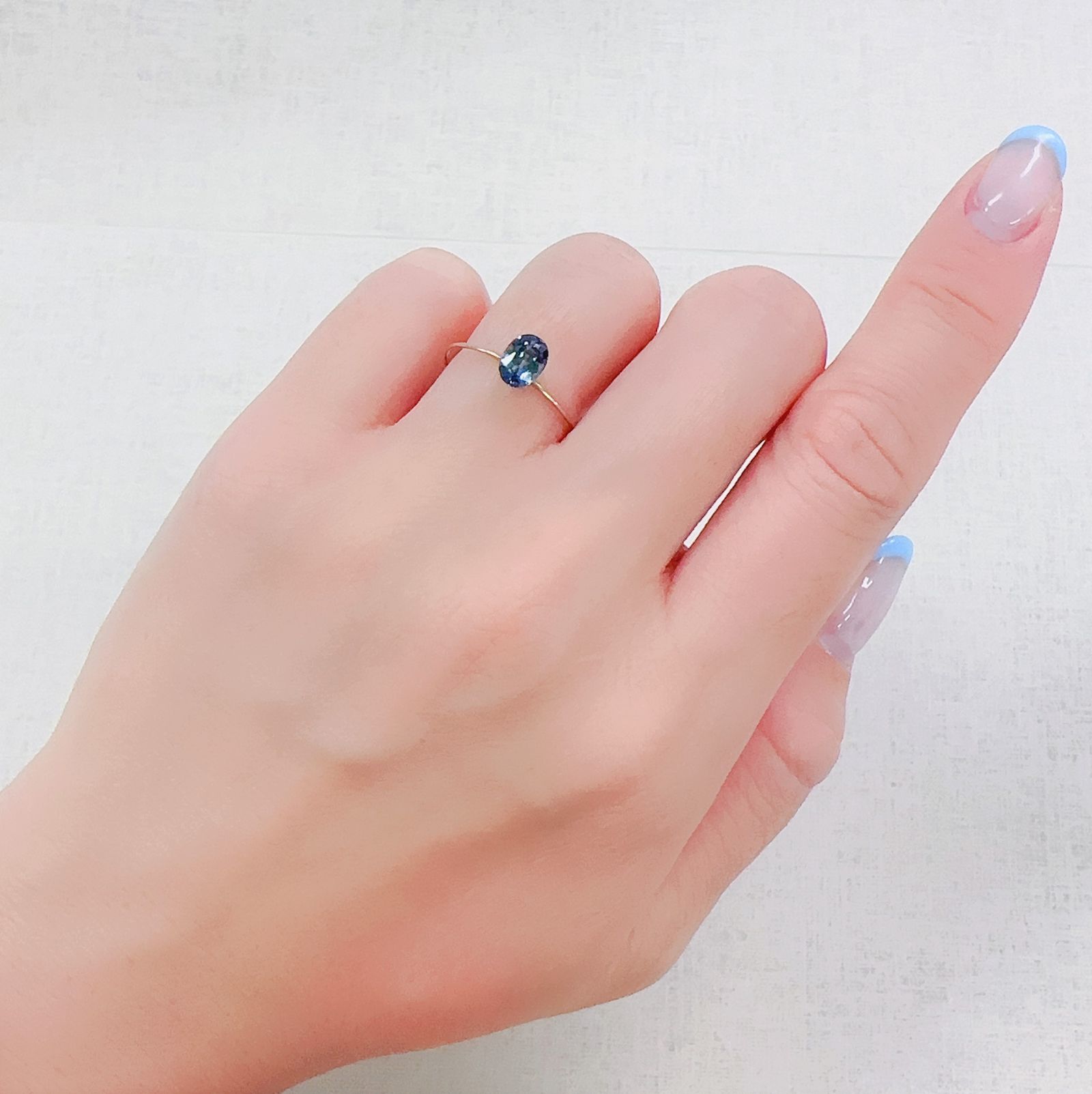 アレキサンドライト ブラジル産 0.85ct[230522277]6.4x4.7mm前後