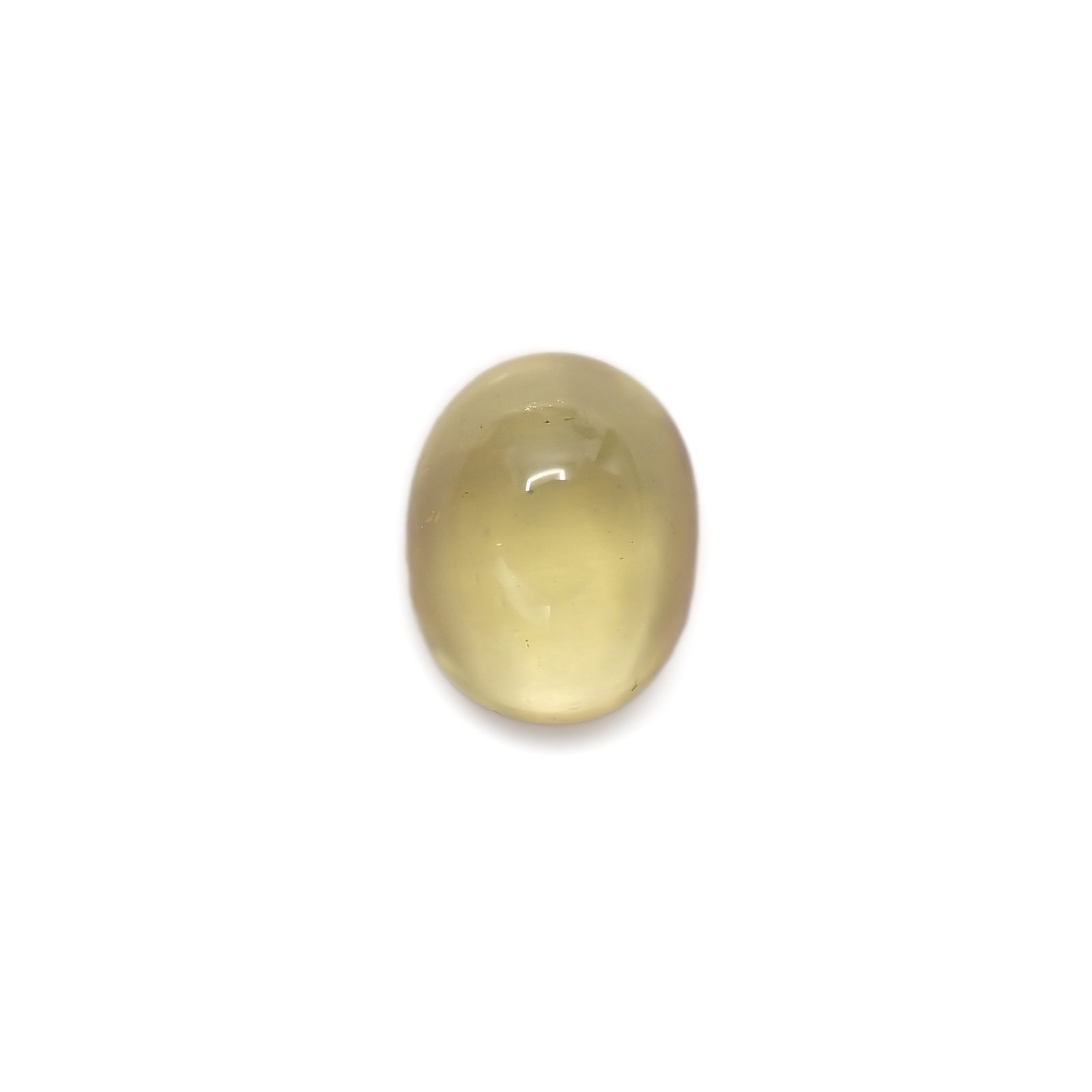 イエローベリルキャッツアイ(宝石名イエロー・ベリル キャッツアイ)ブラジル産 2.80ct 識別済[220917878]10.1x8.1mm前後