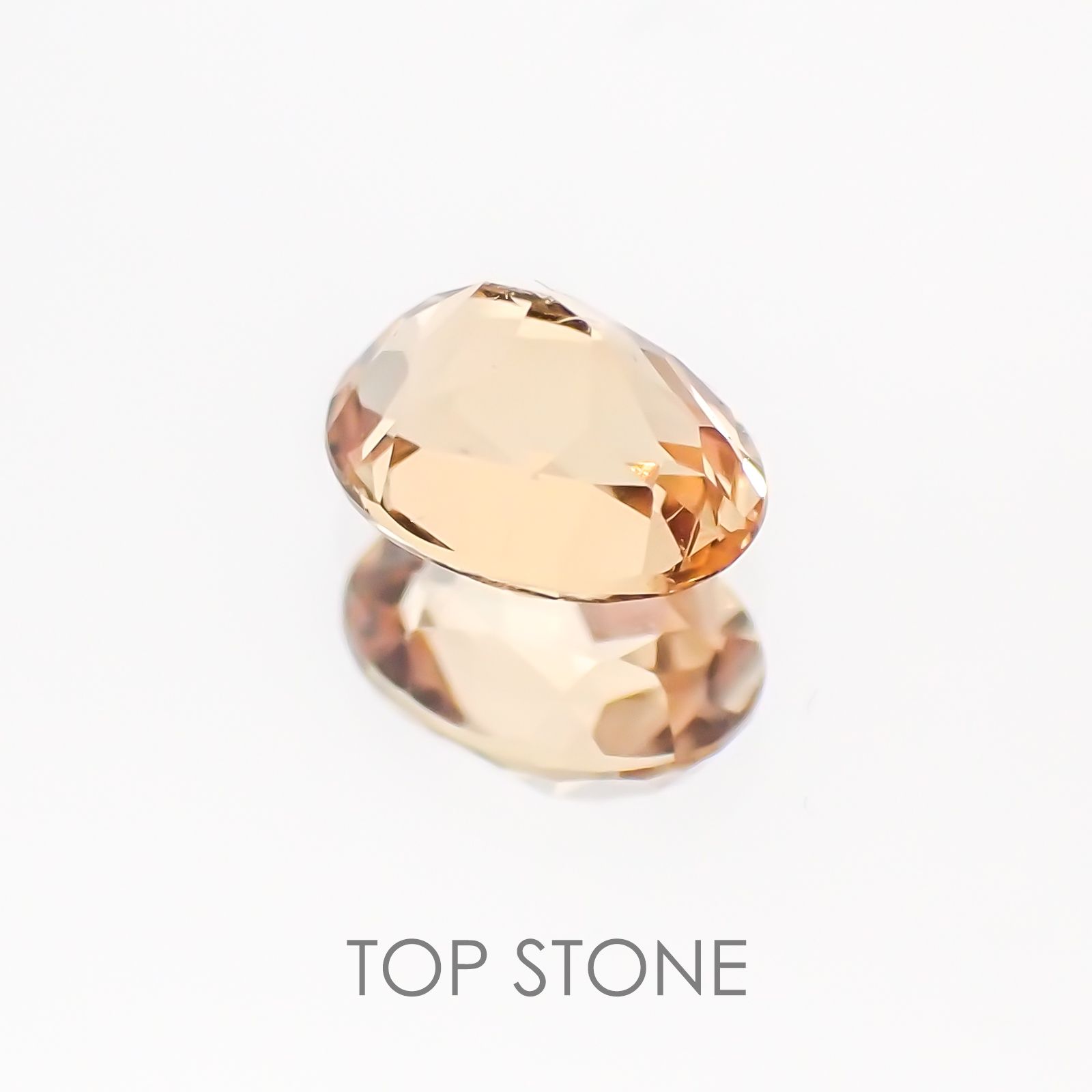 インペリアルトパーズ ブラジル産 ルース 0.36ct[20127866]4.8×3.5mm前後
