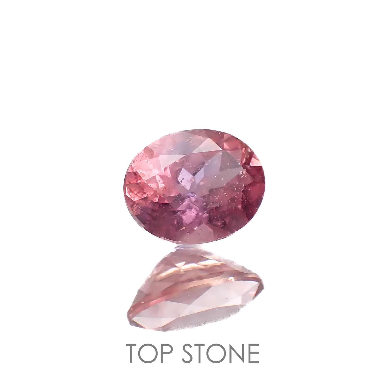 ピンクサファイア(宝石名サファイア)タンザニア・ウィンザー産 0.43ct 識別済[220817398]5x3.9mm前後