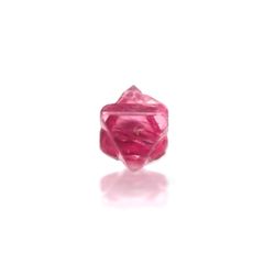 ツインクリスタルスピネル(スピネル式双晶）原石 ビルマ産 0.096ct[231124059]2.4x2.4mm前後