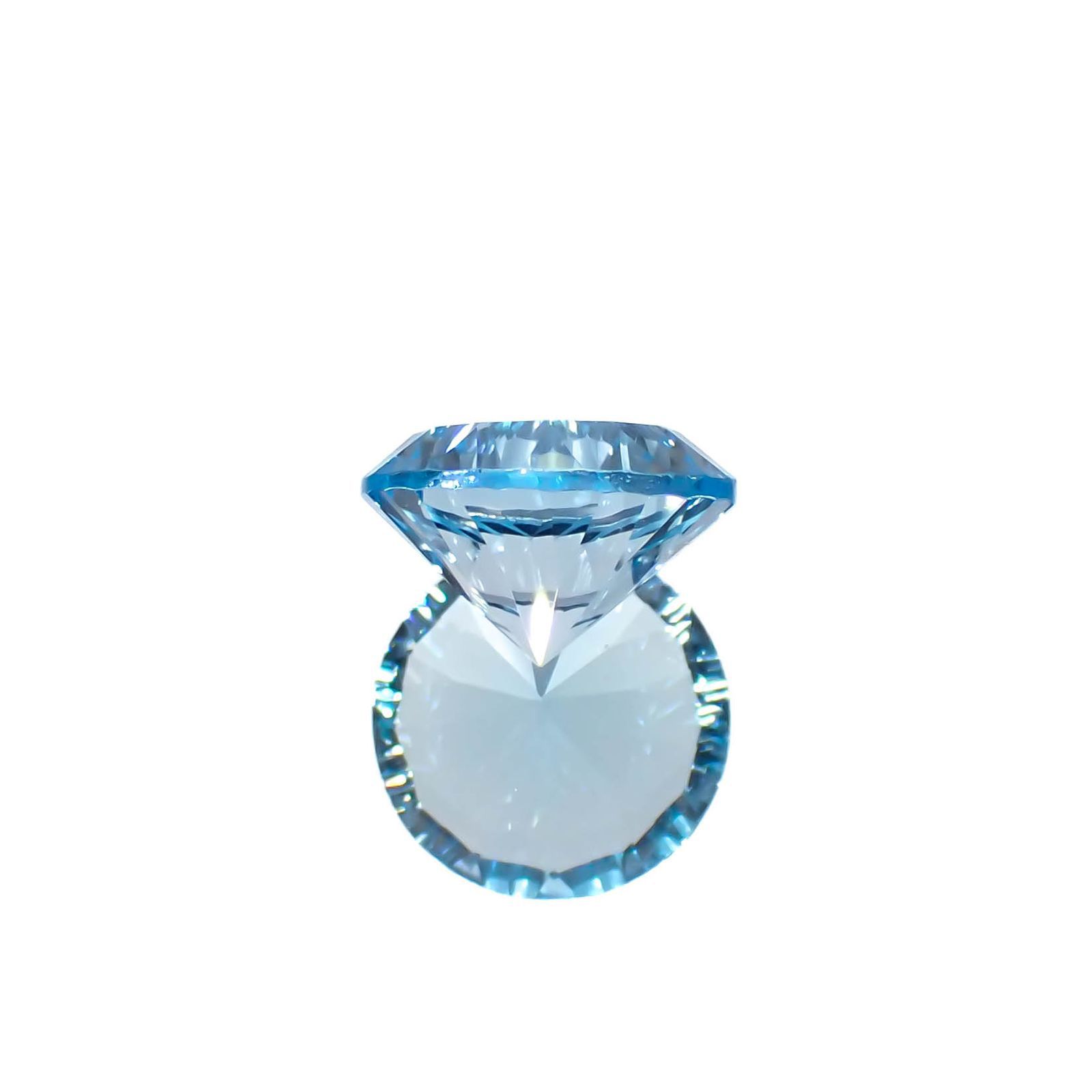 ブルートパーズ ブラジル産 4.18ct[221219318]10x10mm前後