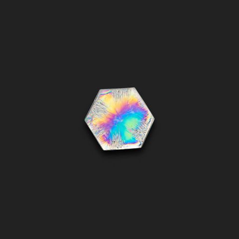 トラピッチェクォーツ 偏光板2枚付き コロンビア・ボヤカ産 17.75ct[230521961]20.2x19.5mm前後