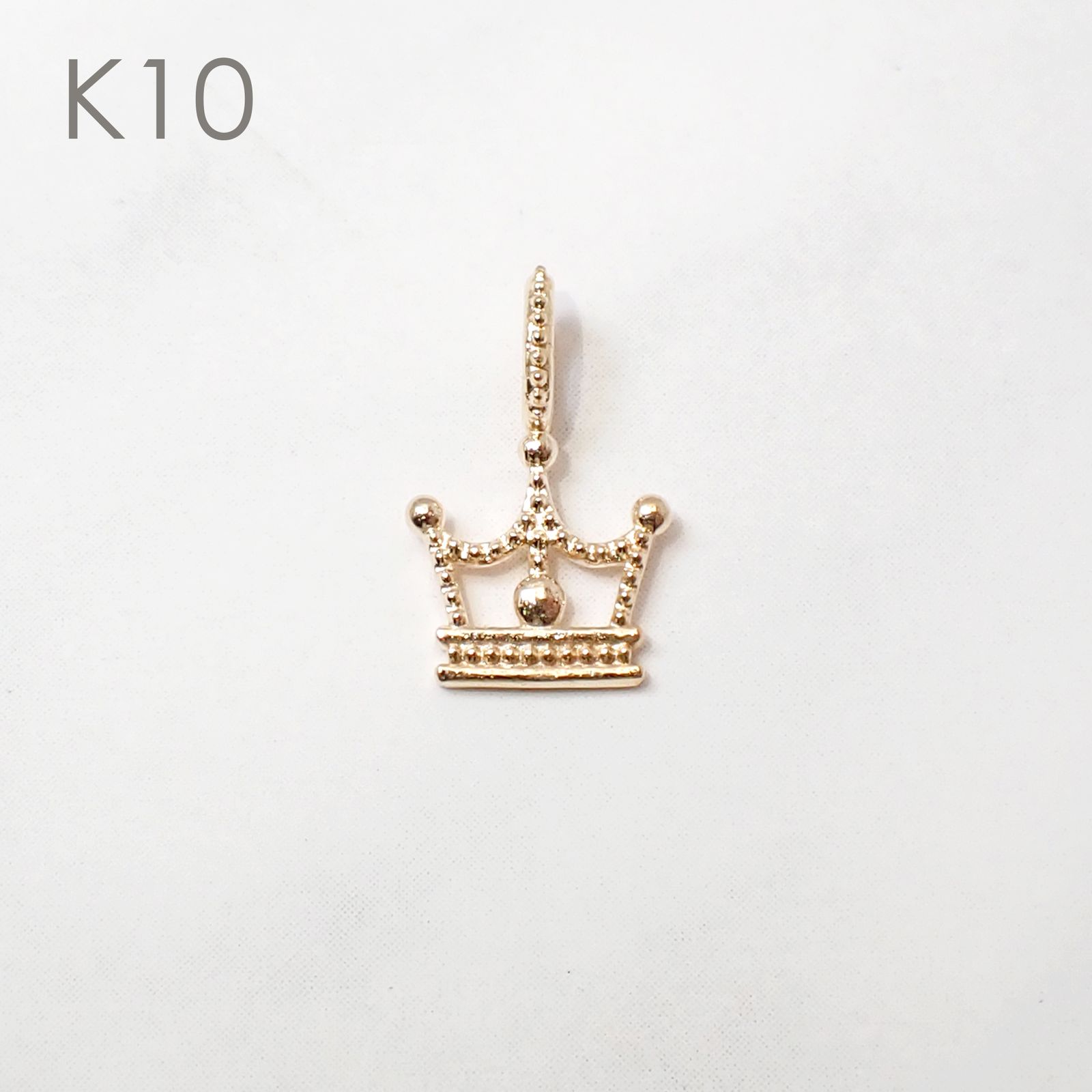 ◇K18/K10 Beata（ビィータ）◇クラウン [ラッキーチャーム/ペンダントトップ※チェーン別売り]