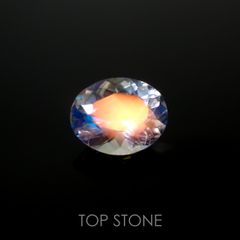 レインボームーンストーン(宝石名ラブラドライト)マダガスカル産 0.53ct 識別済[211113747]6.1x5mm前後