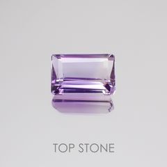 アワーグラスアメジスト モロッコ産 ルース 3.23ct[21038592]10.9×7.1mm前後