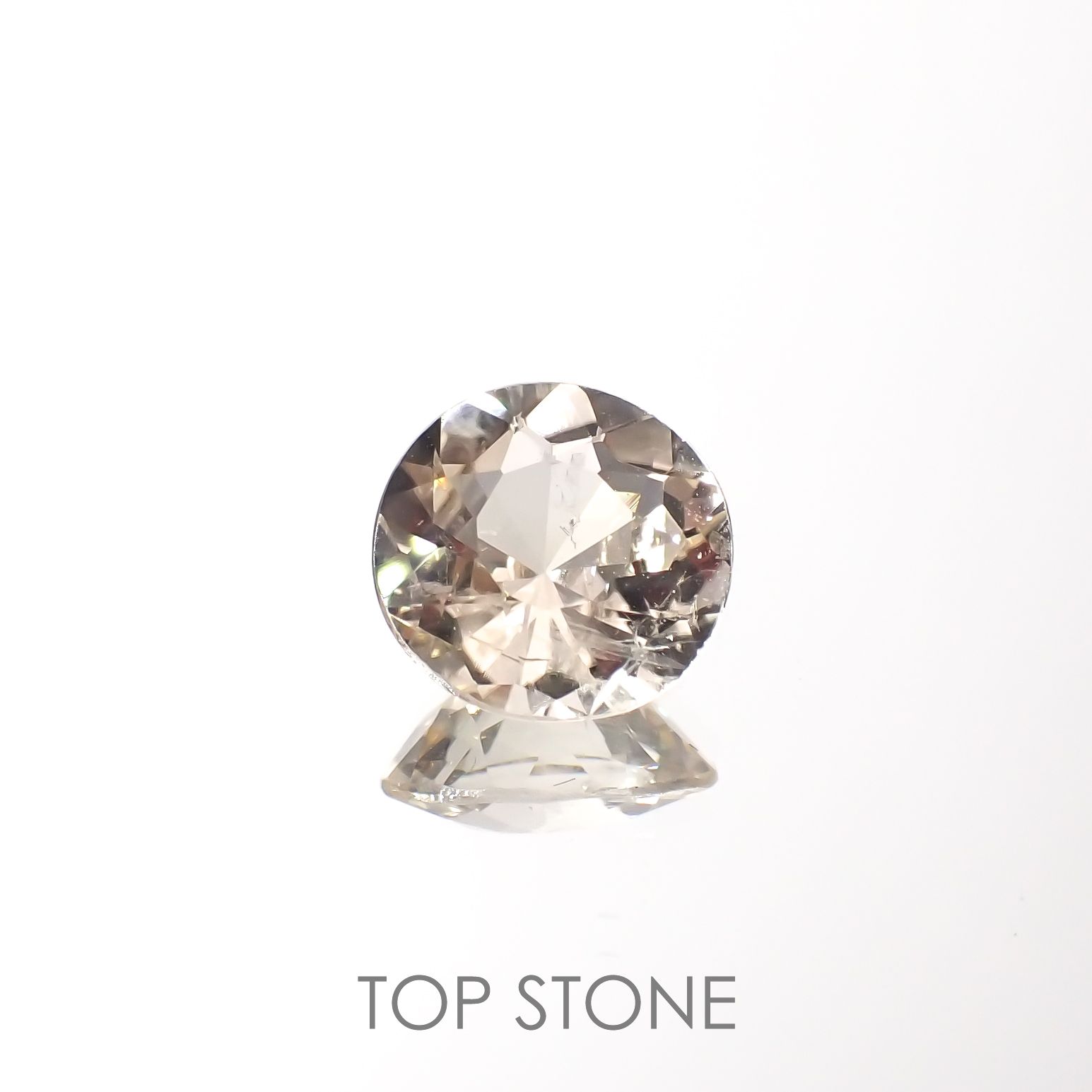 イエローフェナカイト(宝石名イエロー・フェナカイト)ブラジル産 2.038ct ソ付(彩珠)[221018527]8.6x8.5mm前後