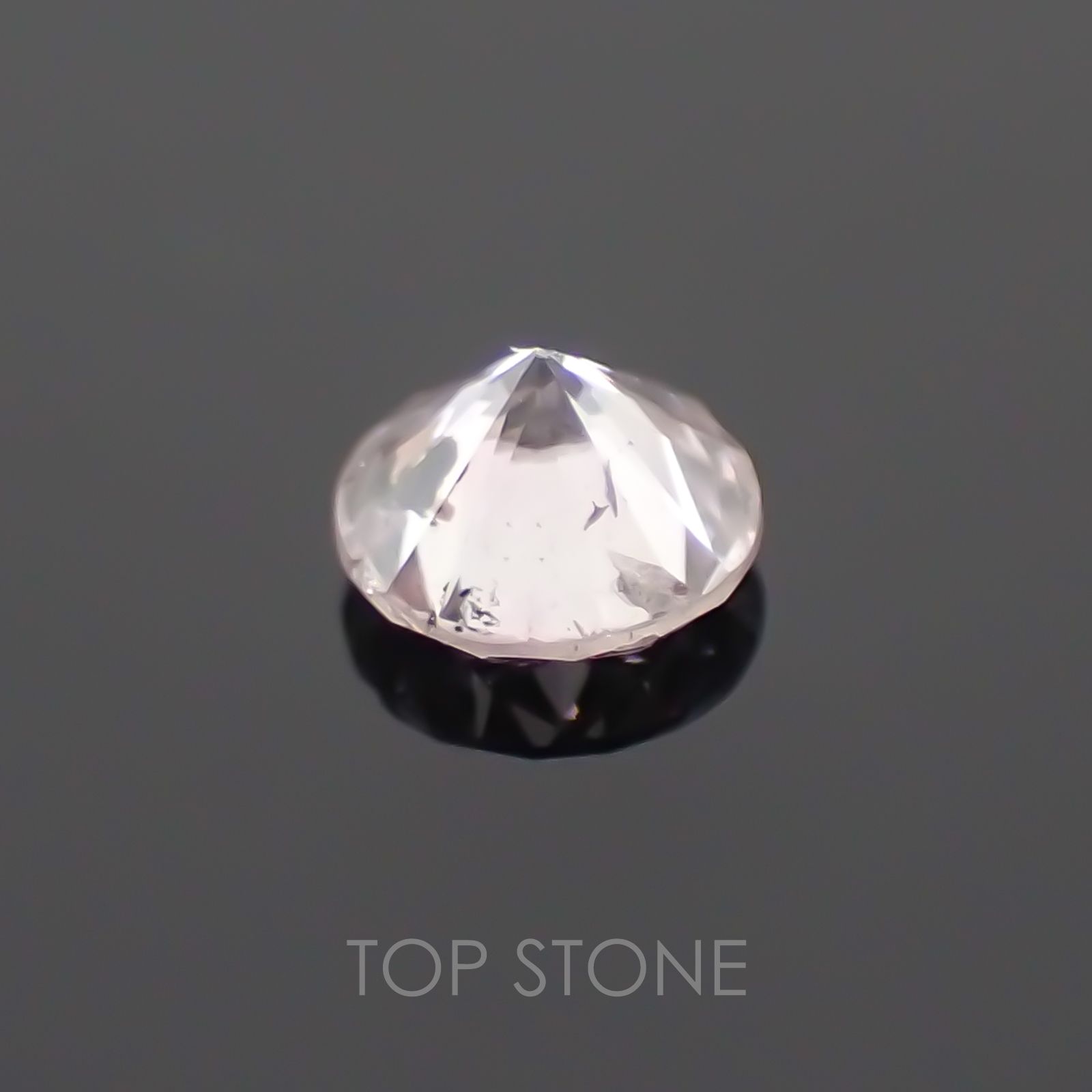 ピンクダイヤモンド(宝石名ダイヤモンド) I-1/LIGHT PINK 0.105ct ソ付(CGL)[21019339]2.9×2.9mm前後
