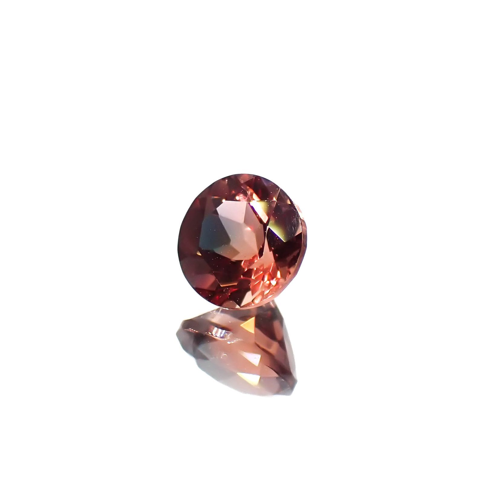 バイカラーアンデシン モンゴル産 0.54ct[230421487]5x5mm前後
