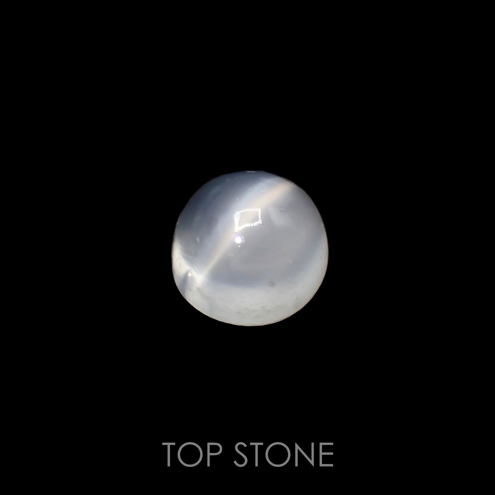ムーンストーンキャッツアイ(宝石名ムーンストーン・キャッツアイ) インド産 1.53ct 識別済[210812726]7×7mm前後