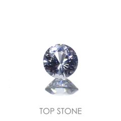 グレイッシュブルースピネル(宝石名スピネル)ビルマ/マダガスカル産 0.24ct 識別済[230119905]3.9x3.9mm前後