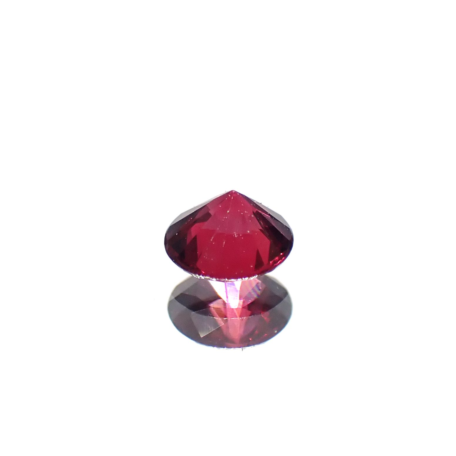レッドスピネル ビルマ産 0.18ct[240728571]3.5x3.5mm前後