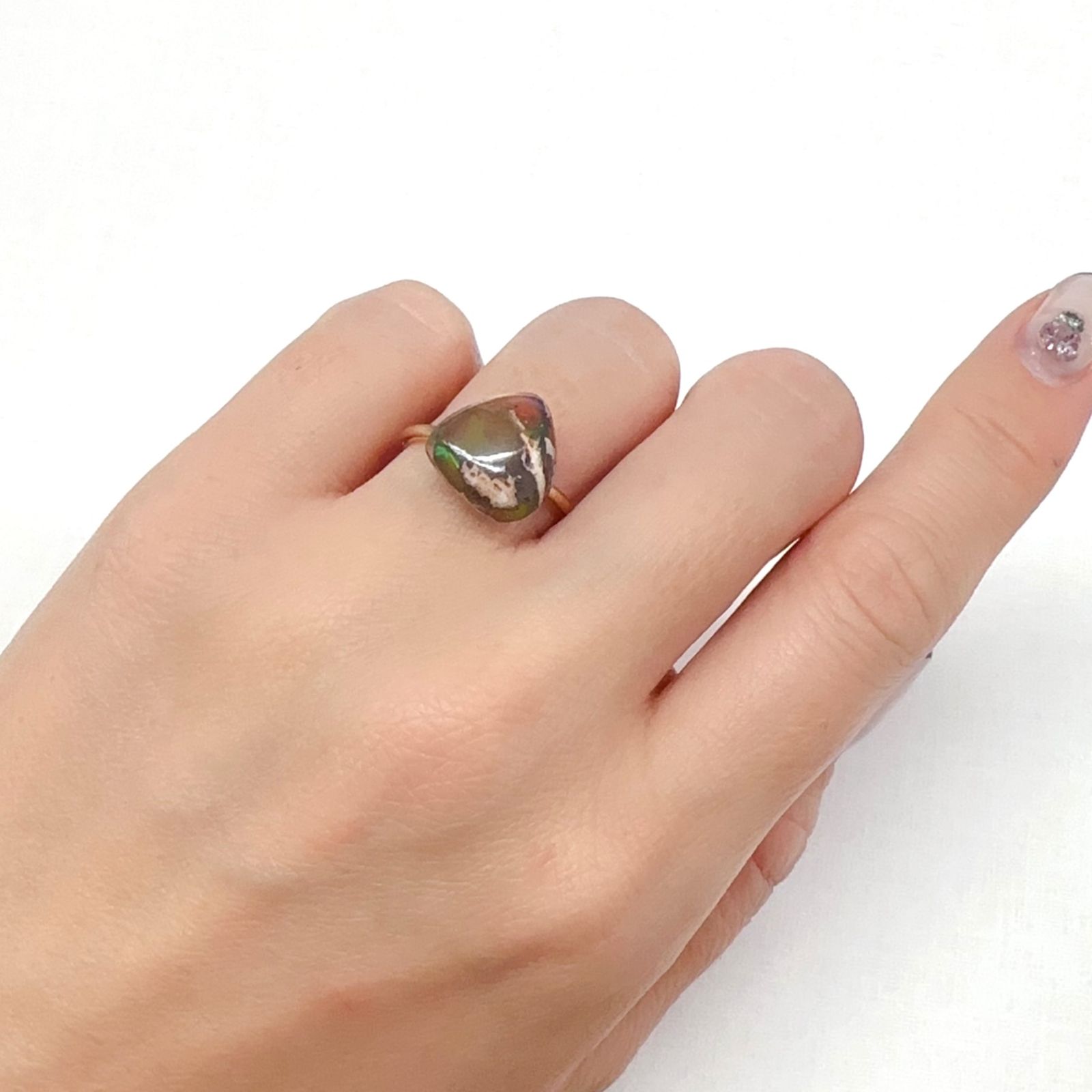 カンテラオパール メキシコ産 3.80ct[240125300]11.9x11.9mm前後