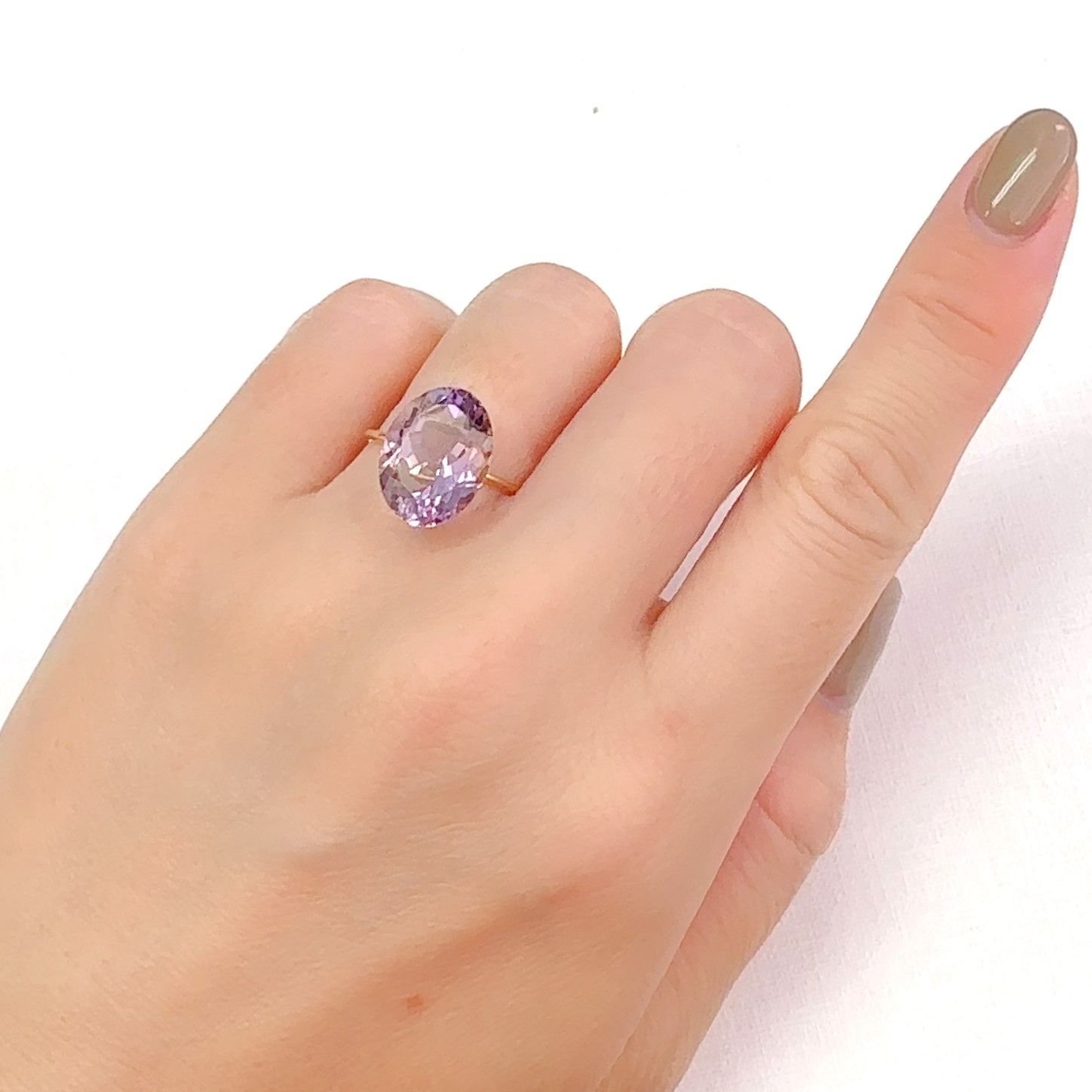 アメトリン ボリビア産 5.99ct[240928882]14.3x10.5mm前後