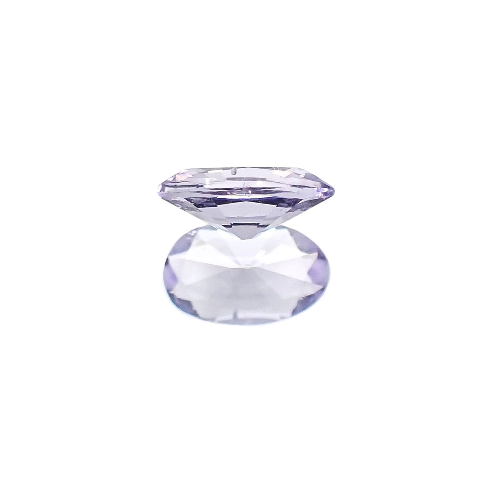 マリアライト(宝石名パープル・スキャポライト)タンザニア産 0.21ct 識別済[231023977]5.5x3.3mm前後